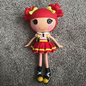 Lalaloopsy 2009 RARE Firefighter EMBER FLICKER FLAME 12"H  Complete Outfit Doll